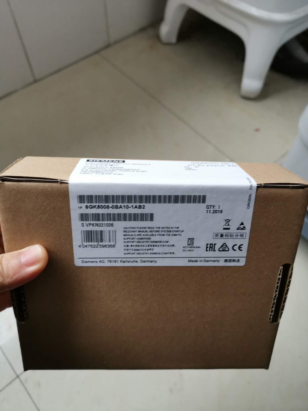 西门子交换机6GK5008-0BA00-1AB2产品图片高清大图